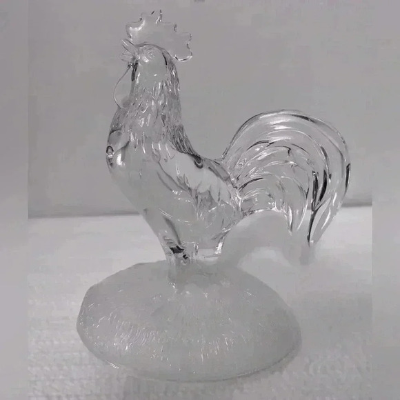 🔻Vintage🔻 Rooster Figurine, Cristal D’Arques, 7´´ - Picture 4 of 6